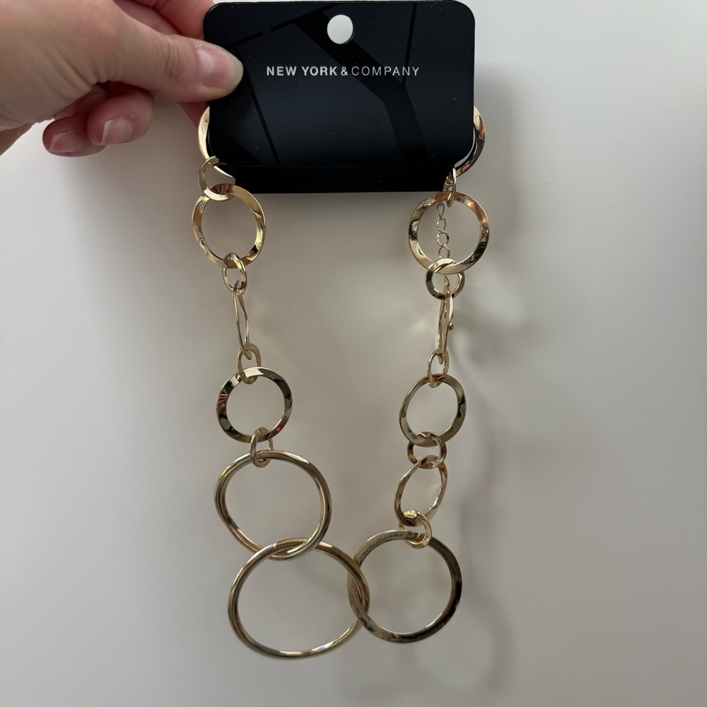 New, in packaging! New York & Company Gold tone Link Necklace
